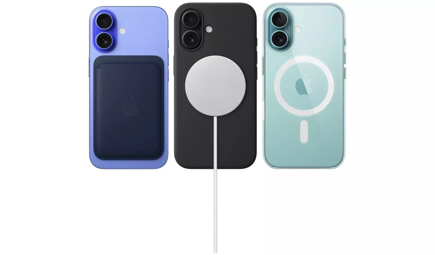 SIM Free iPhone 16 5G 128GB AI Mobile Phone - Pink