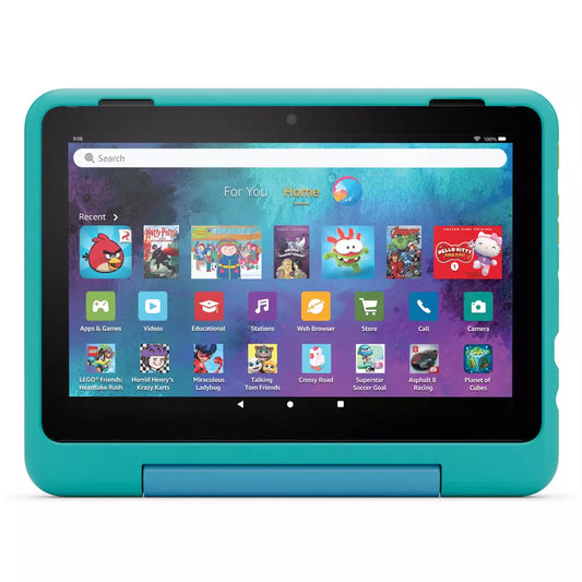 Amazon Fire HD 8 Kids Pro Tablet for 6 –12, 8 Inch 32GB Teal