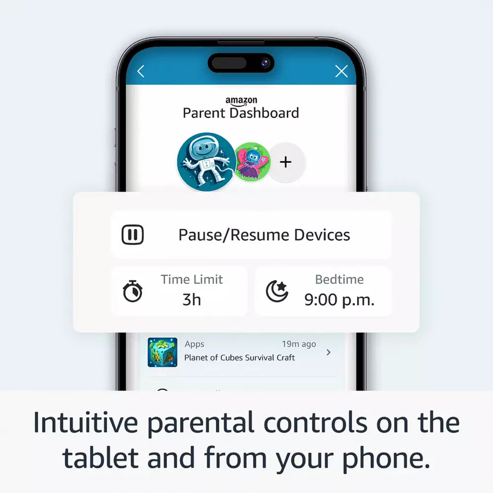 Amazon Fire HD 8 Kids Pro Tablet for 6 –12, 8 Inch 32GB Teal