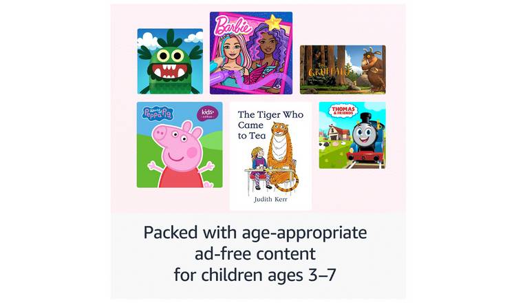 Amazon Fire HD 8 Kids Tablet for 3-7, 8 Inch 32GB - Purple