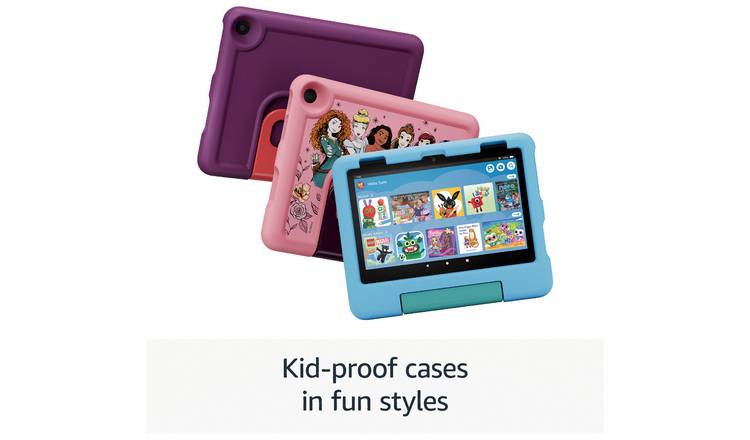 Amazon Fire HD 8 Kids Tablet for 3-7, 8 Inch 32GB - Purple