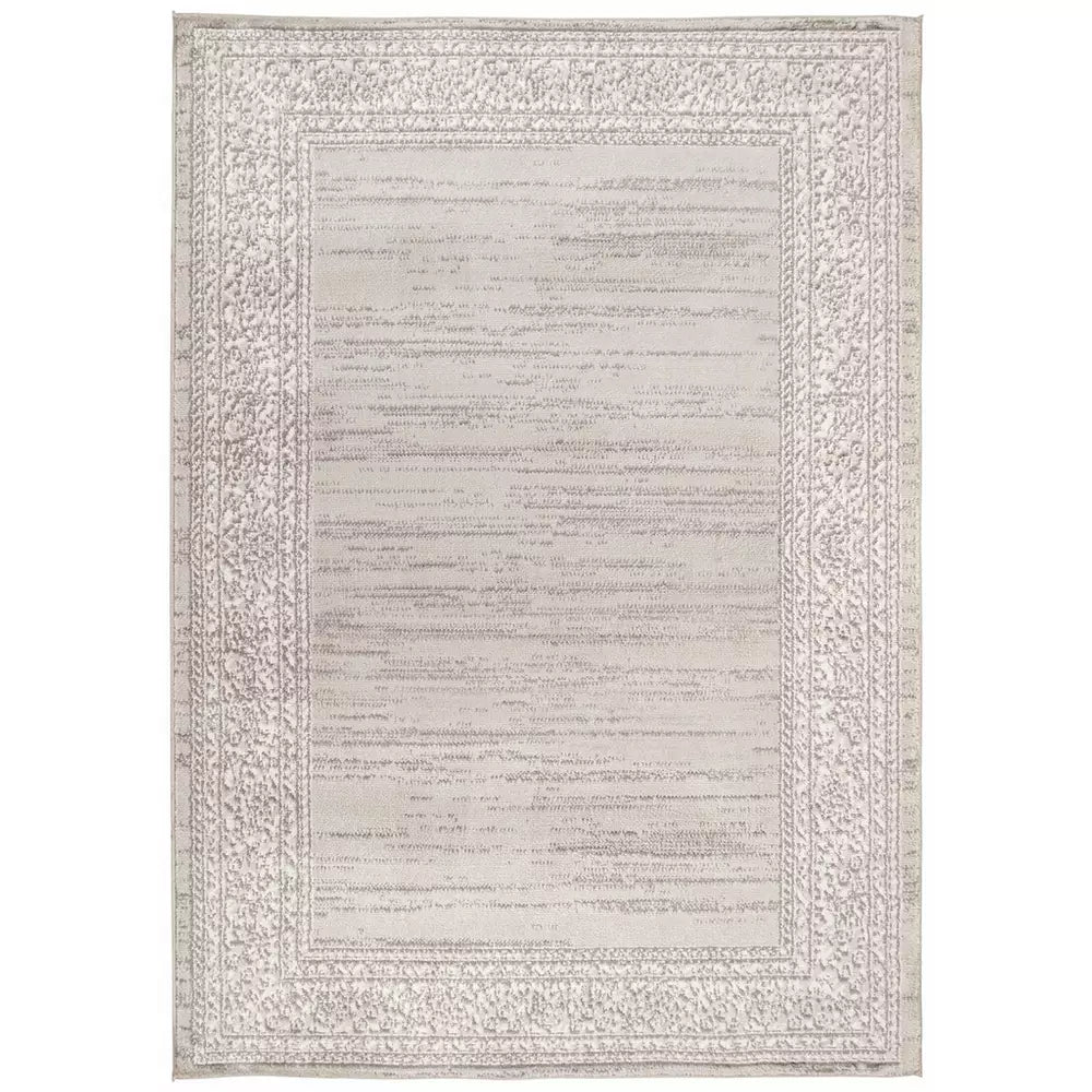 Argos Home Vintage Border Cream Cut Pile Rug - 120x170cm