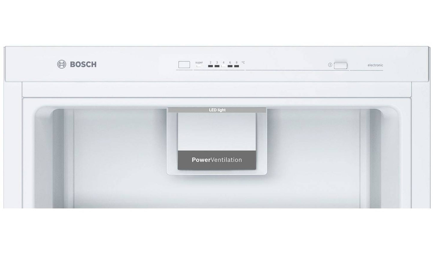 BOSCH KSV36VWEPG Tall Fridge - White