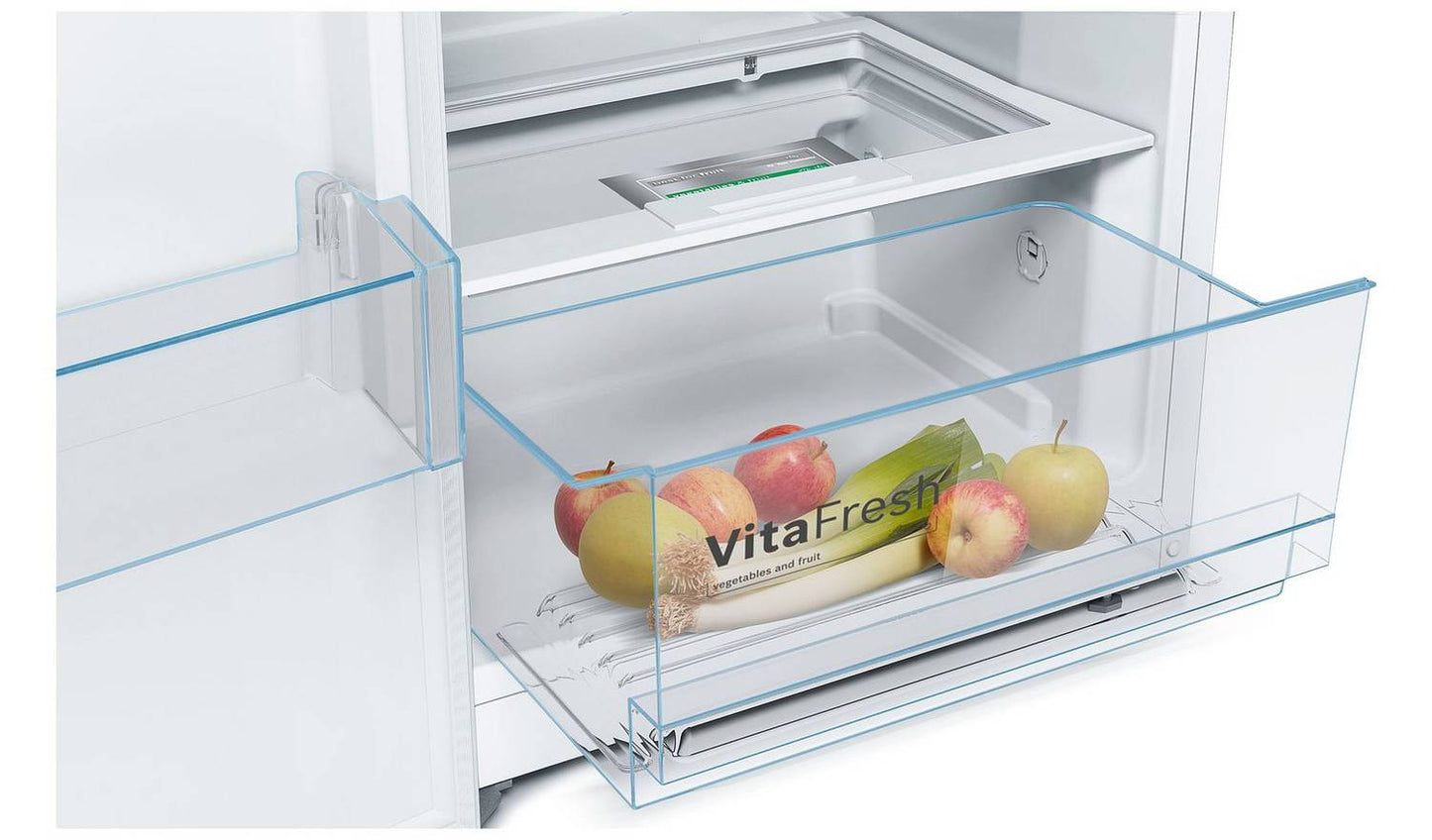 BOSCH KSV36VWEPG Tall Fridge - White