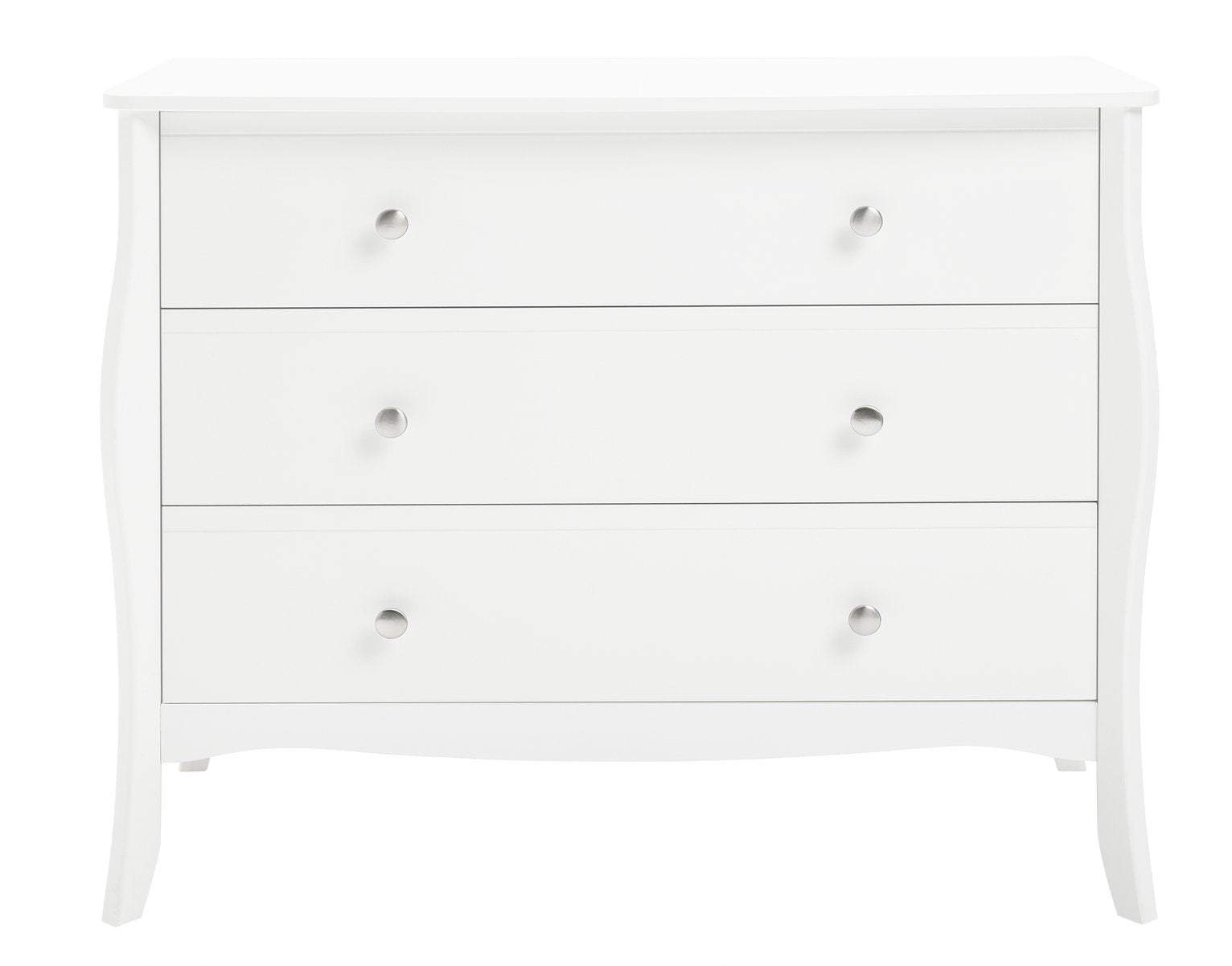 Argos Home Amelie 3 Drawer Chest - White