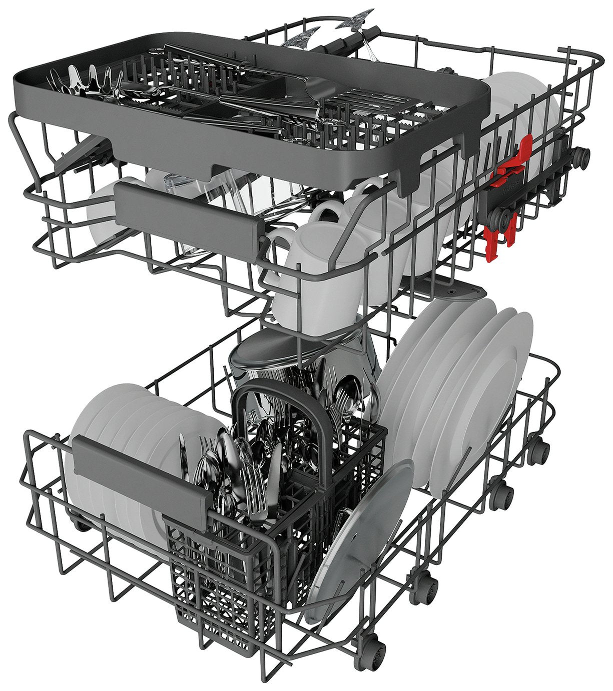Whirlpool WSIC 3M27 C UK N Slimline Dishwasher