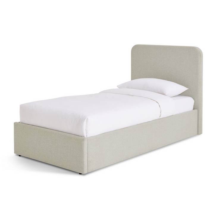 Habitat Chadwell Single End Lift Ottoman Bed - Natural