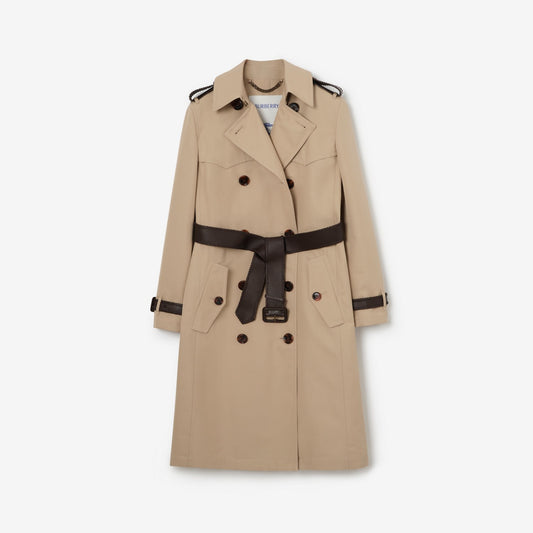 Long Silk Cotton Foxfield Trench Coat