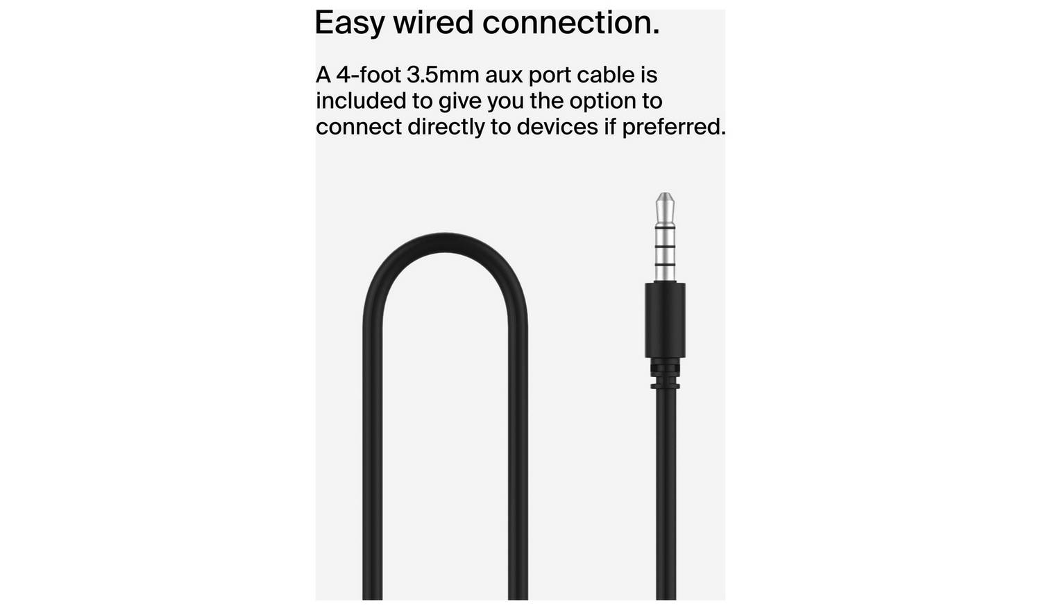 Belkin SoundForm Mini Kids Wireless Headphones On-Ear -Black