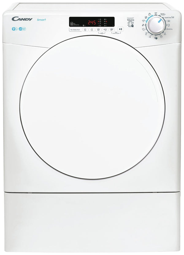 Candy CSE V9DF80 9KG Vented Tumble Dryer - White