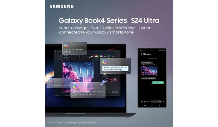 Samsung Galaxy Book4 2024 Core 3 8GB 256GB Laptop