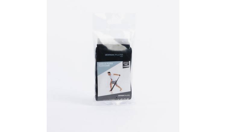 Decathlon Pilates Elastic Resistance Band - 4kg Black
