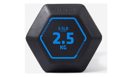 Decathlon HEX Dumbell - 1 x 2.5kg