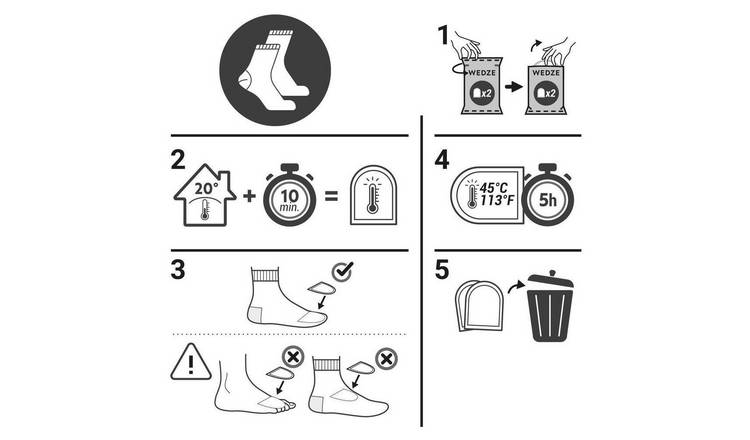 Decathlon Foot Warmer - 30 Pack