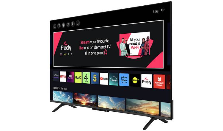 Toshiba 55 Inch 55UV2F53DB Smart 4K UHD HDR LCD Freely TV