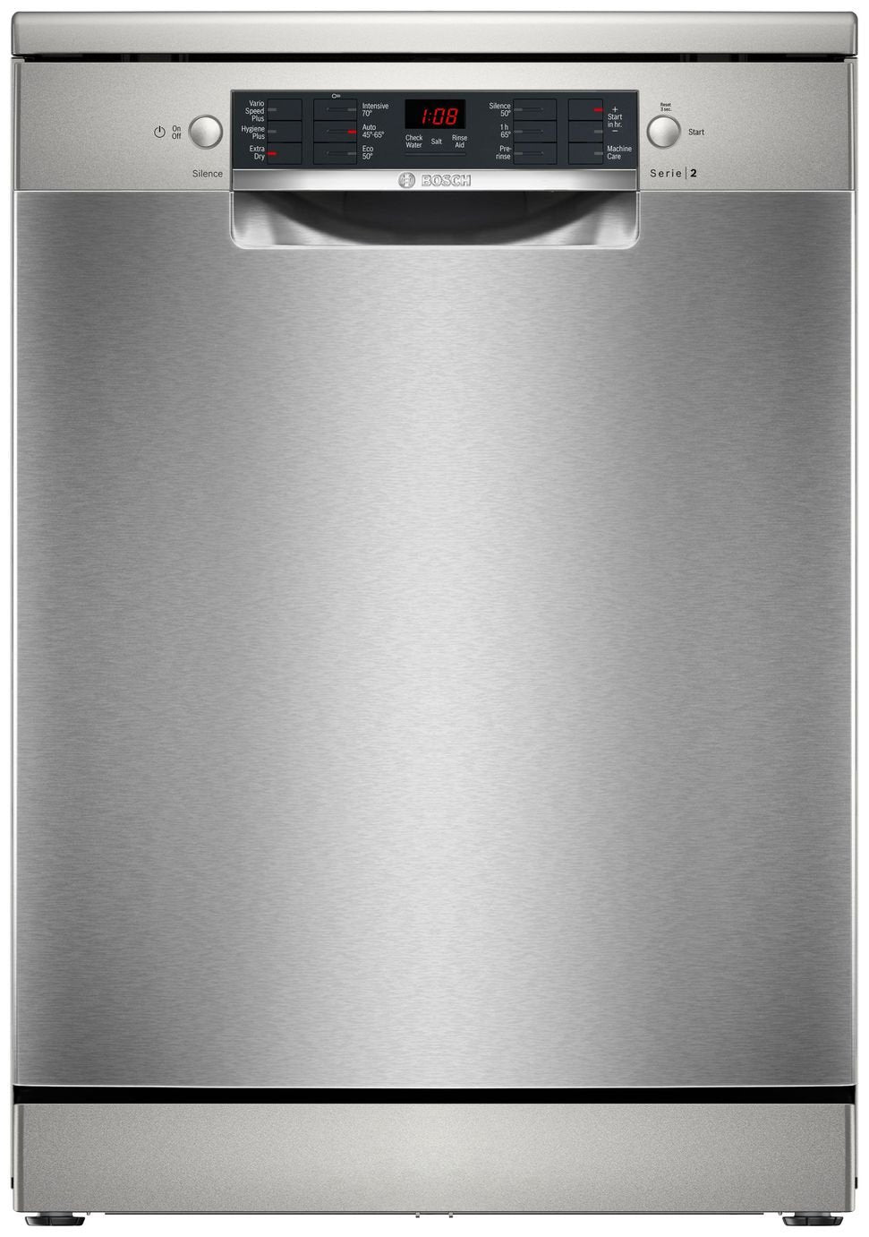 Bosch SMS26AI08G Freestanding Dishwasher - S/Steel