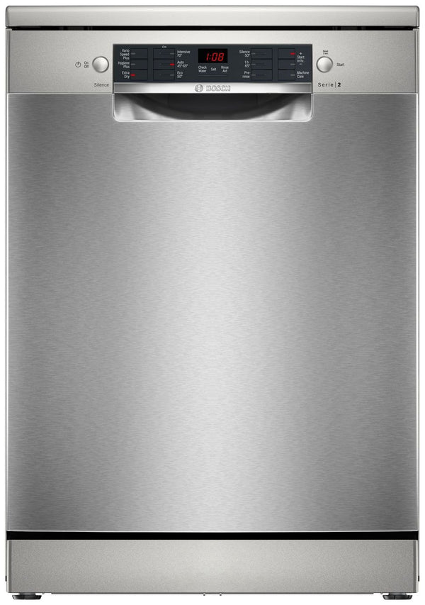 Bosch SMS26AI08G Freestanding Dishwasher - S/Steel