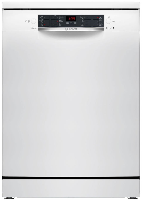 Bosch SMS26AW08G Full Size Dishwasher - White