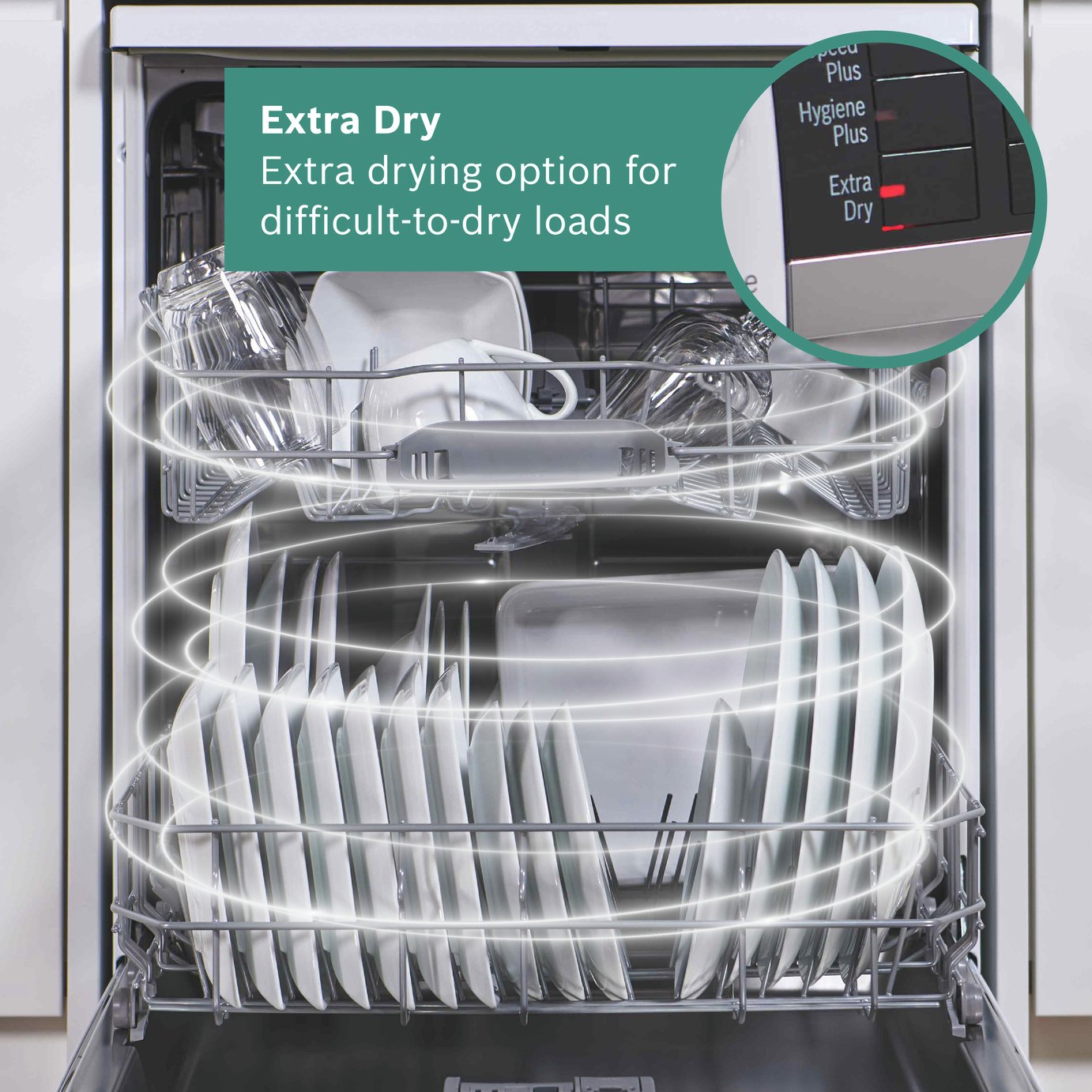 Bosch SMS26AW08G Full Size Dishwasher - White