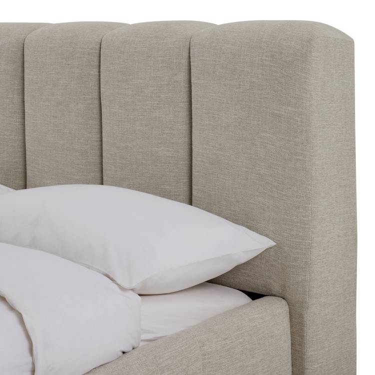 Habitat Malone Double End Lift Ottoman Bed - Cream