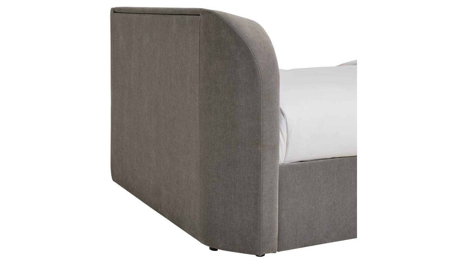 Argos Home Bentley Kingsize 2.1 Sound TV Ottoman Bed - Grey