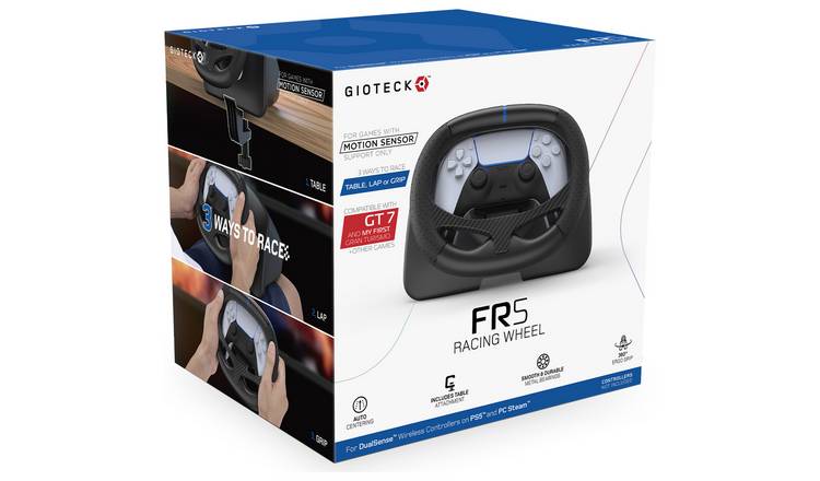 Gioteck FR5 Racing Wheel For DualSense Controllers