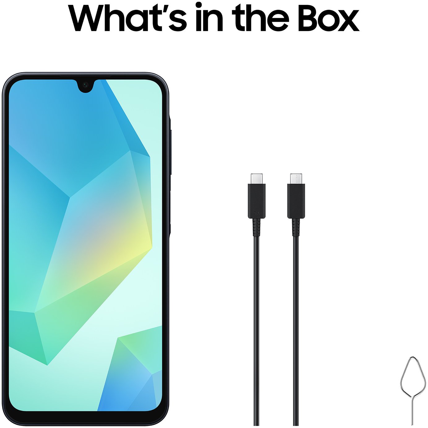 SIM Free Samsung Galaxy A16 4G 128GB Mobile Phone Blue Black