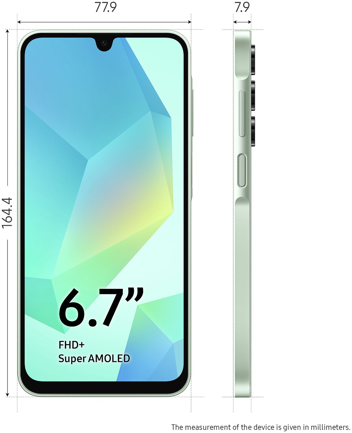 SIM Free Samsung Galaxy A16 4G 128GB Mobile Phone - Green