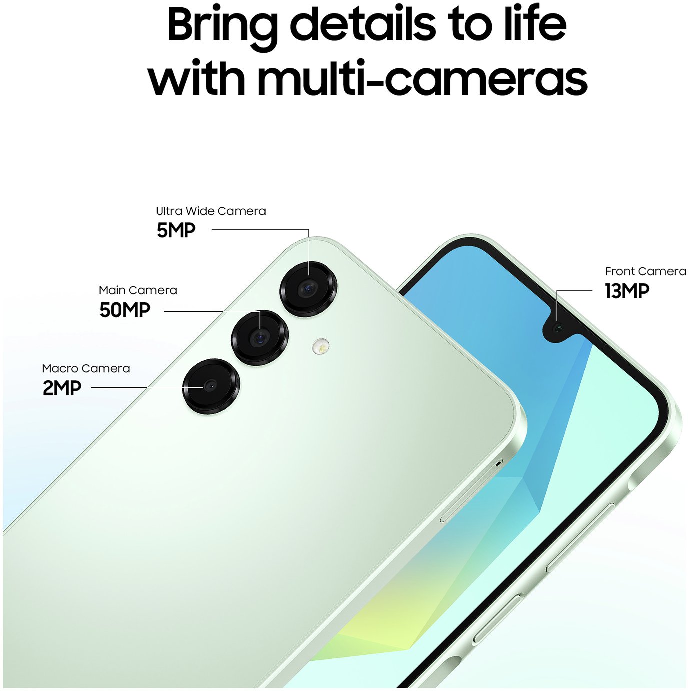 SIM Free Samsung Galaxy A16 4G 128GB Mobile Phone - Green