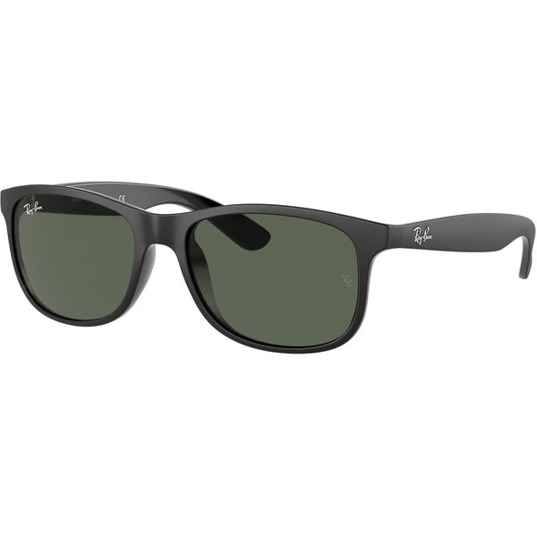 Ray Ban Matte Black Square Sunglasses