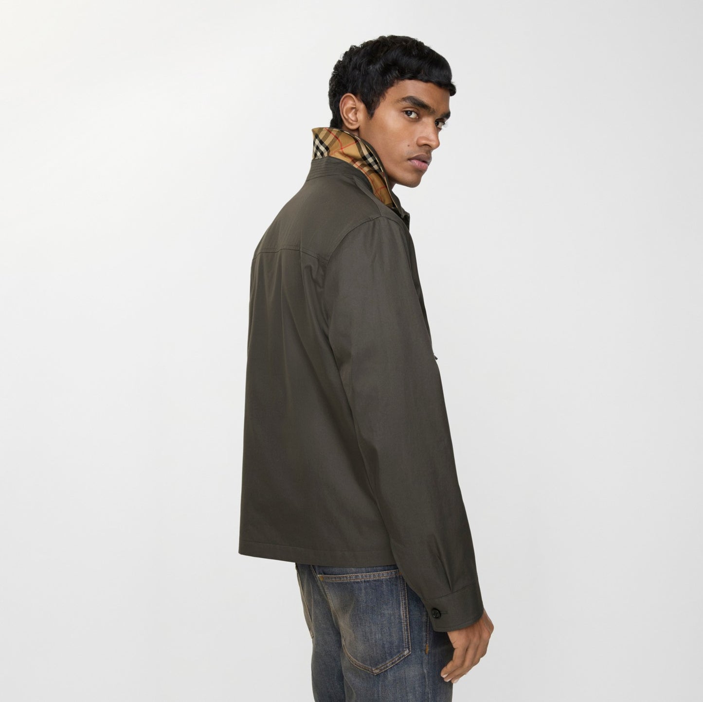 Tropical Gabardine Bloomsbury Harrington Jacket
