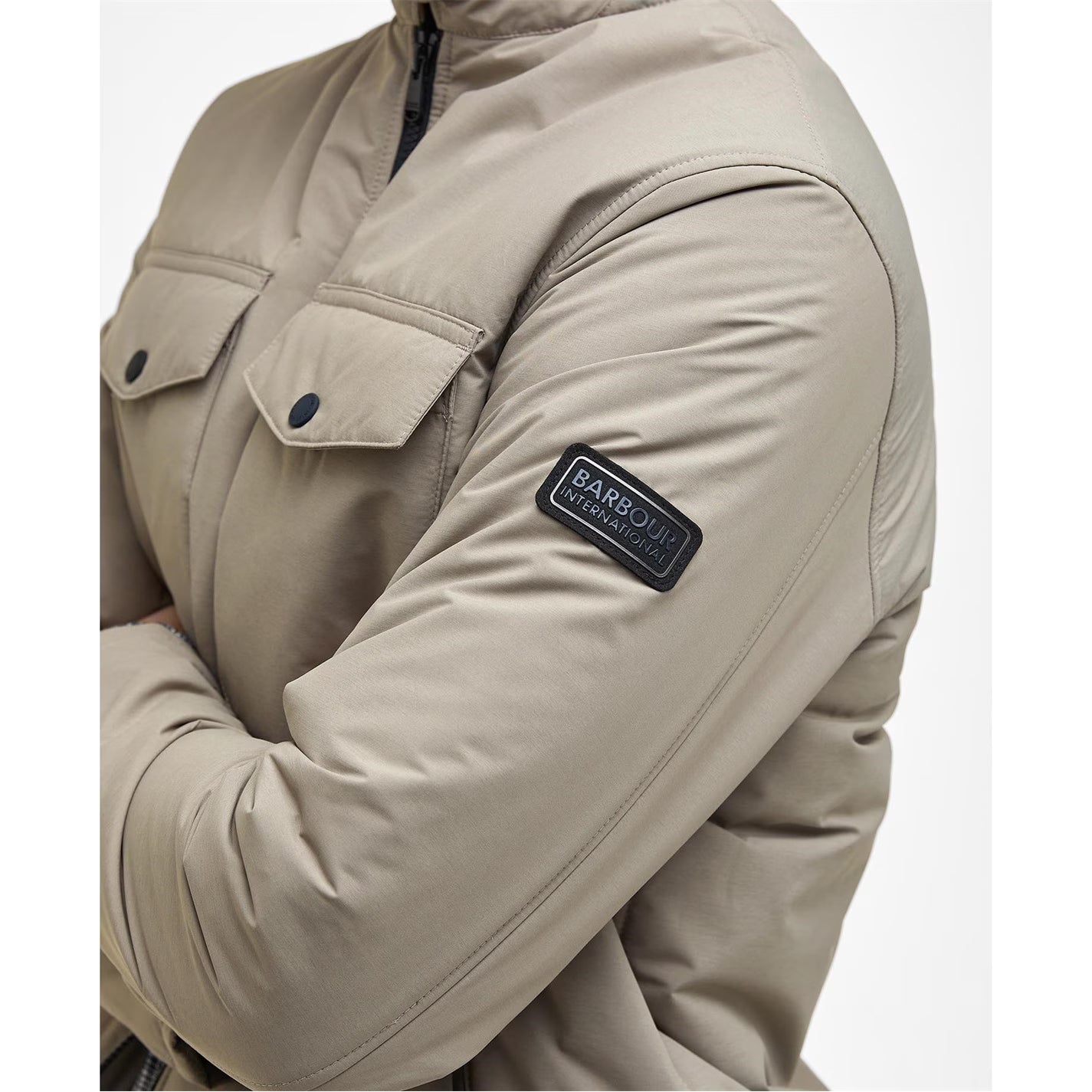 Men's Distill Quilted Long Sleeve Overshirt