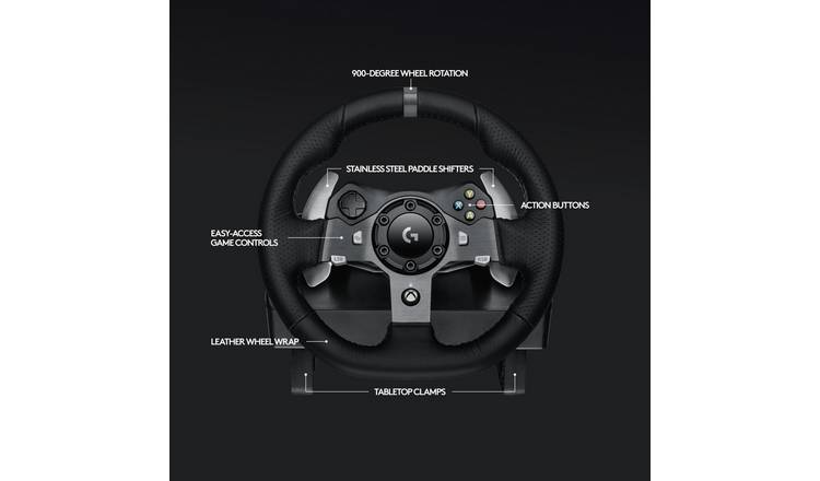 Logitech G920 Steering Wheel + G335 Headset Bundle Xbox & PC