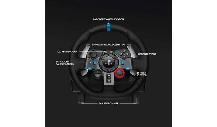 Logitech G29 Steering Wheel + G435 Headset Bundle PS & PC