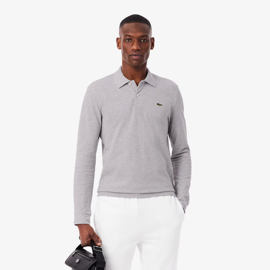 Classic Fit Long Sleeved L.12.12 Polo Shirt