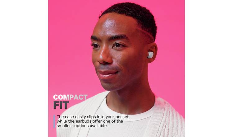 JLab GO Air Pop In-Ear True Wireless Earbuds - White