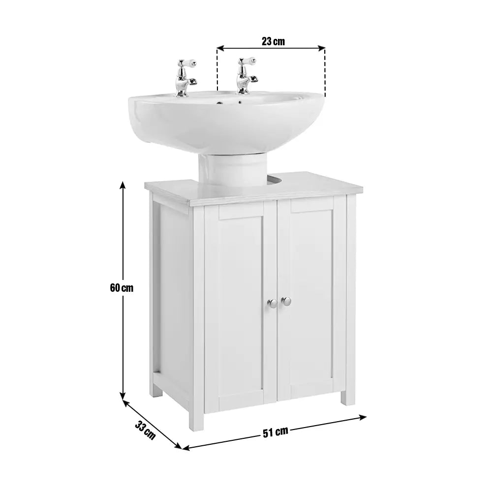 Argos Home Livingston Under Sink Unit - Cream