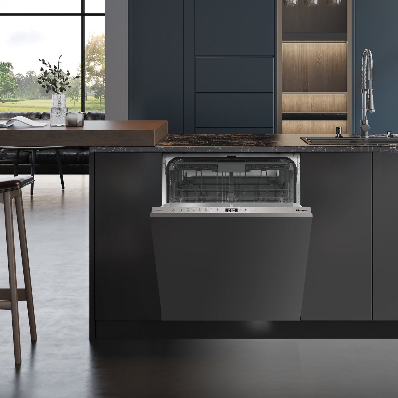 Hisense HV643D90UK Full Size Integrated Dishwasher