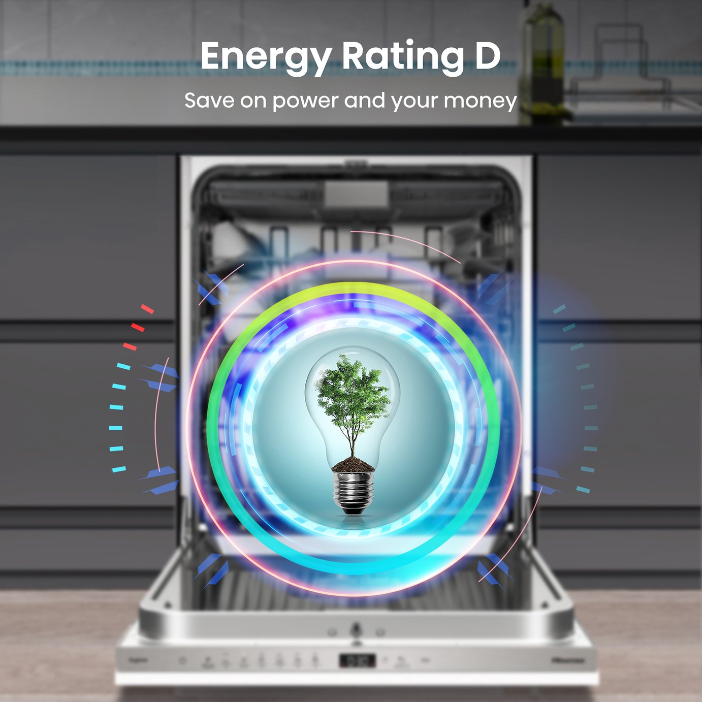 Hisense HV643D90UK Full Size Integrated Dishwasher