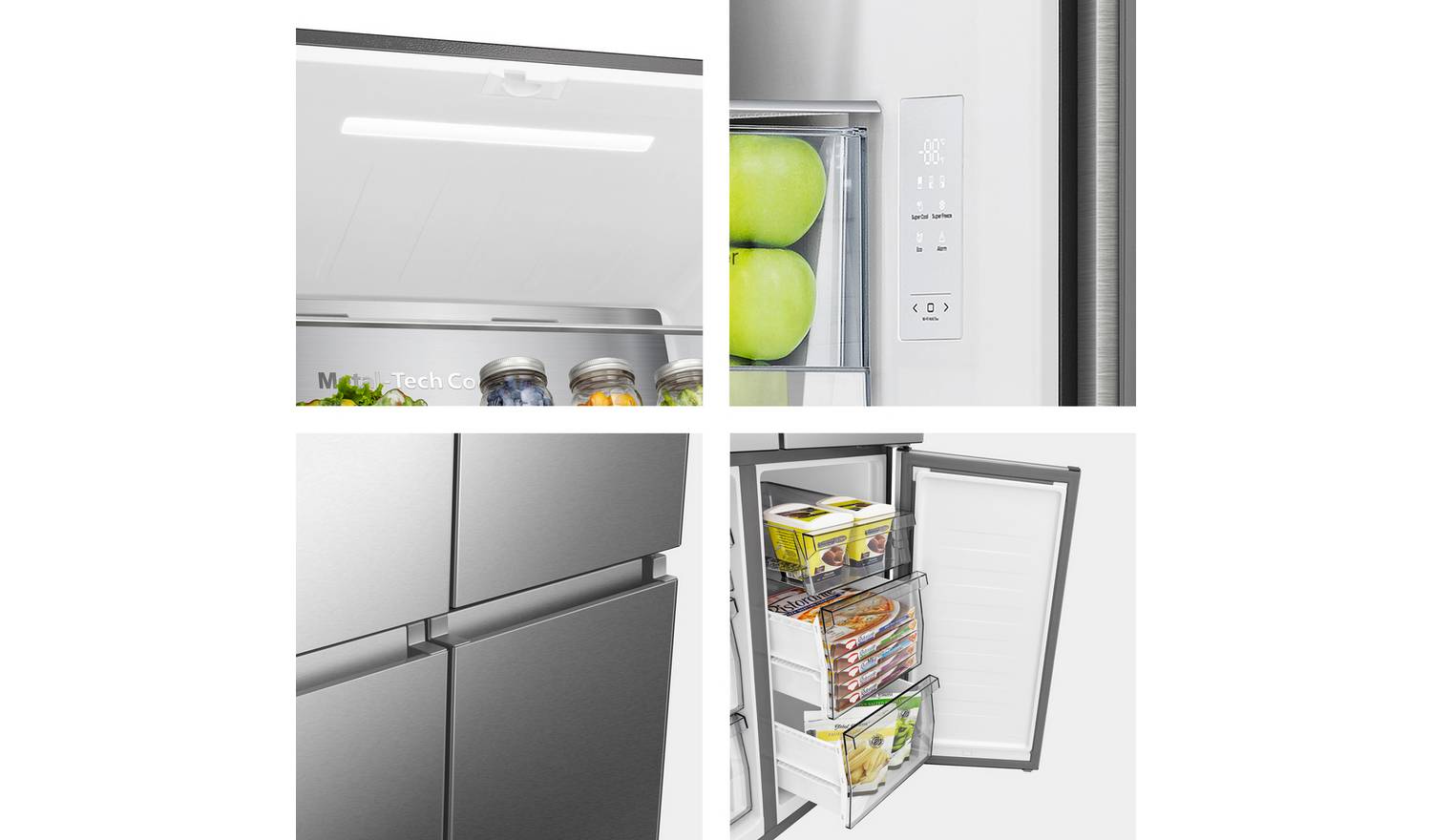 Hisense RQ5P470SAID American Fridge Freezer - S/Steel