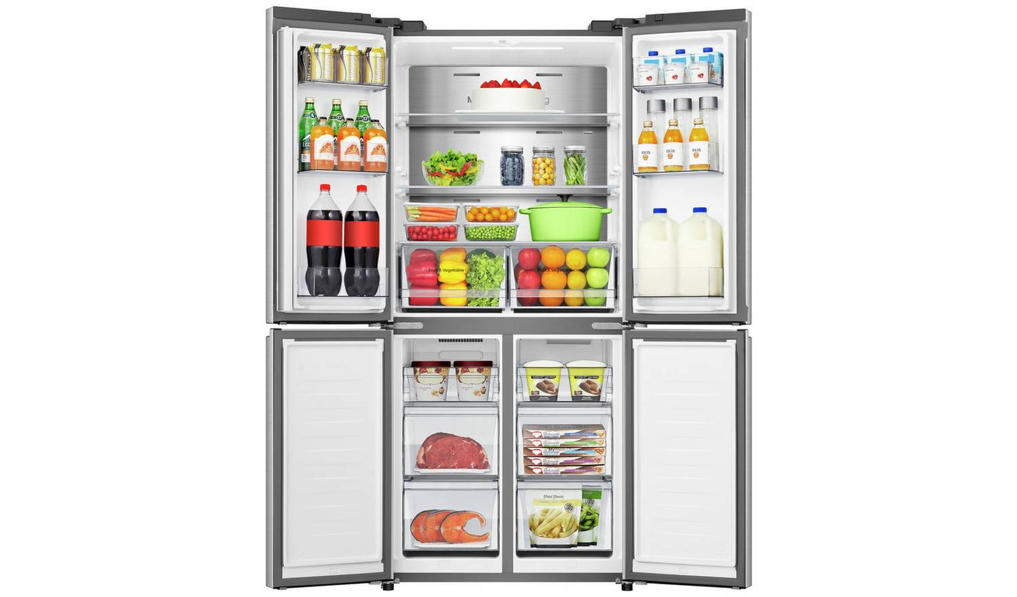 Hisense RQ5P470SAID American Fridge Freezer - S/Steel