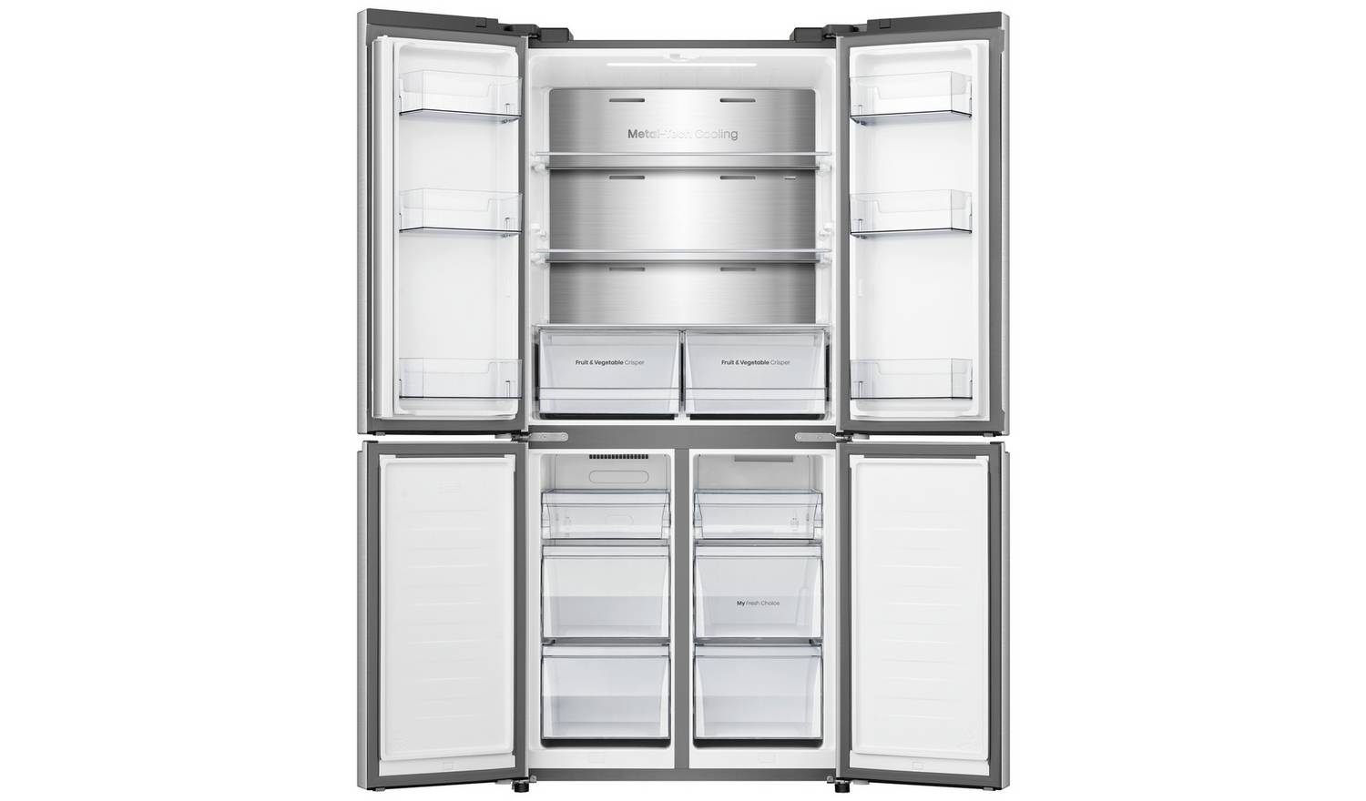 Hisense RQ5P470SAID American Fridge Freezer - S/Steel