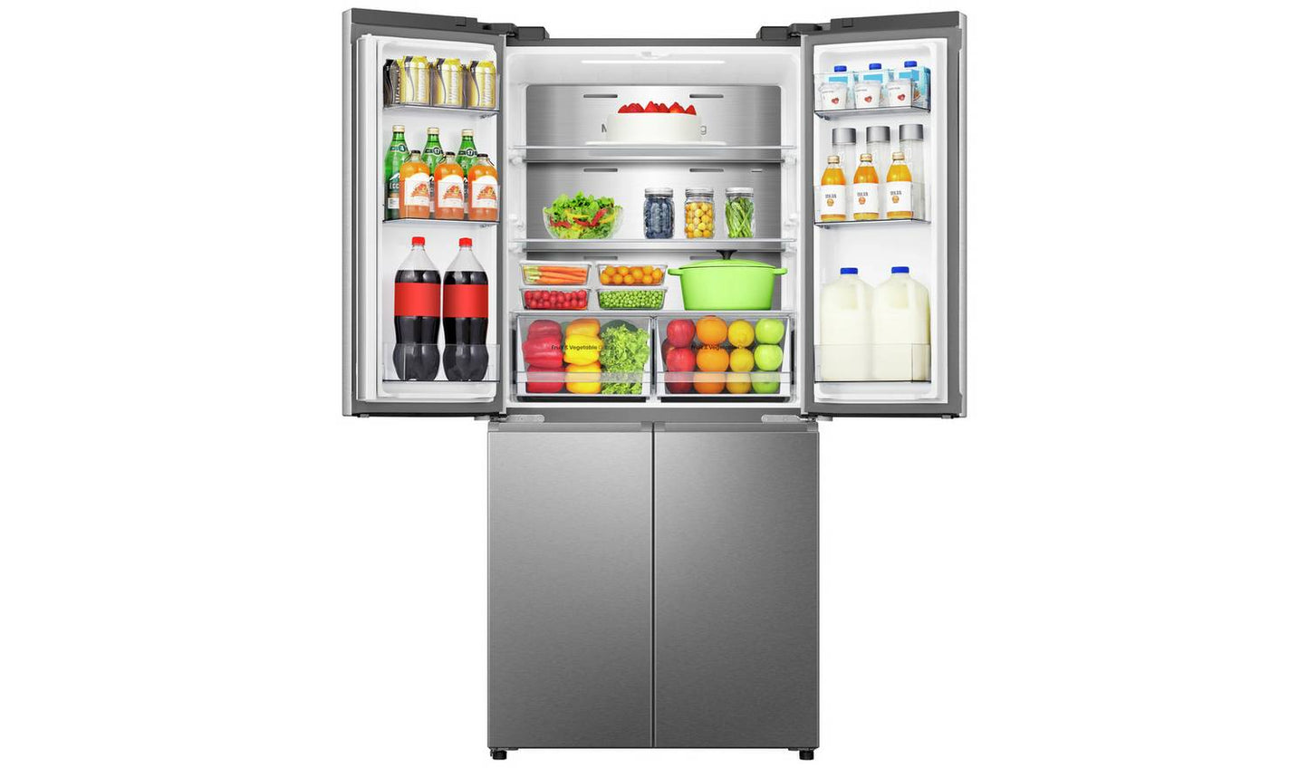 Hisense RQ5P470SAID American Fridge Freezer - S/Steel