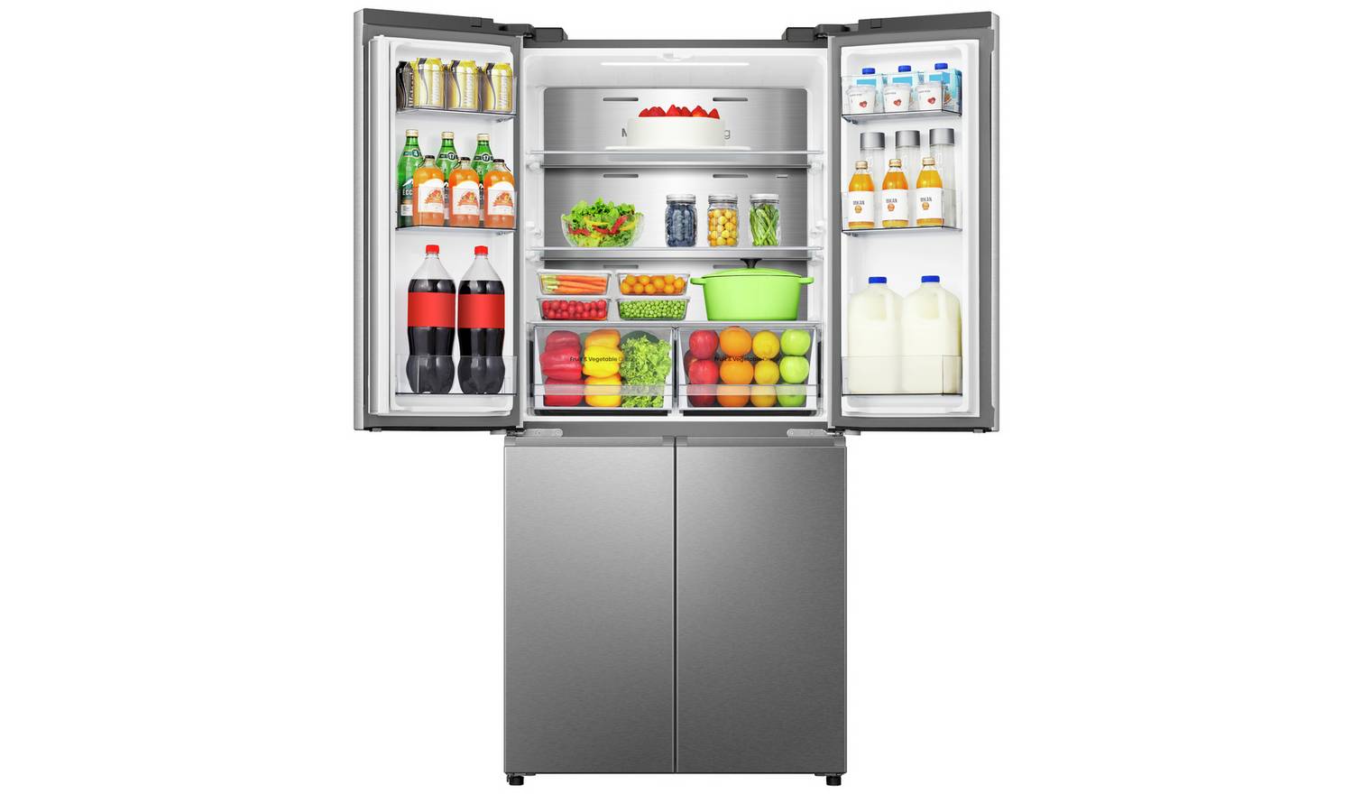 Hisense RQ5P470SAID American Fridge Freezer - S/Steel