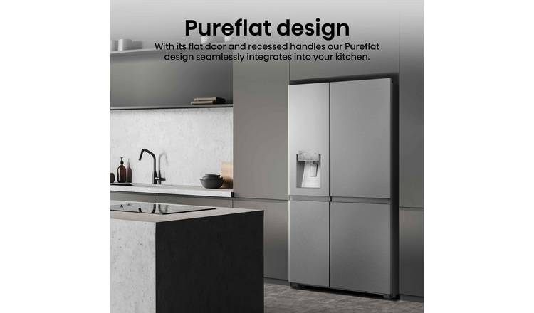 Hisense RS818N4TIE American Fridge Freezer - S/Steel