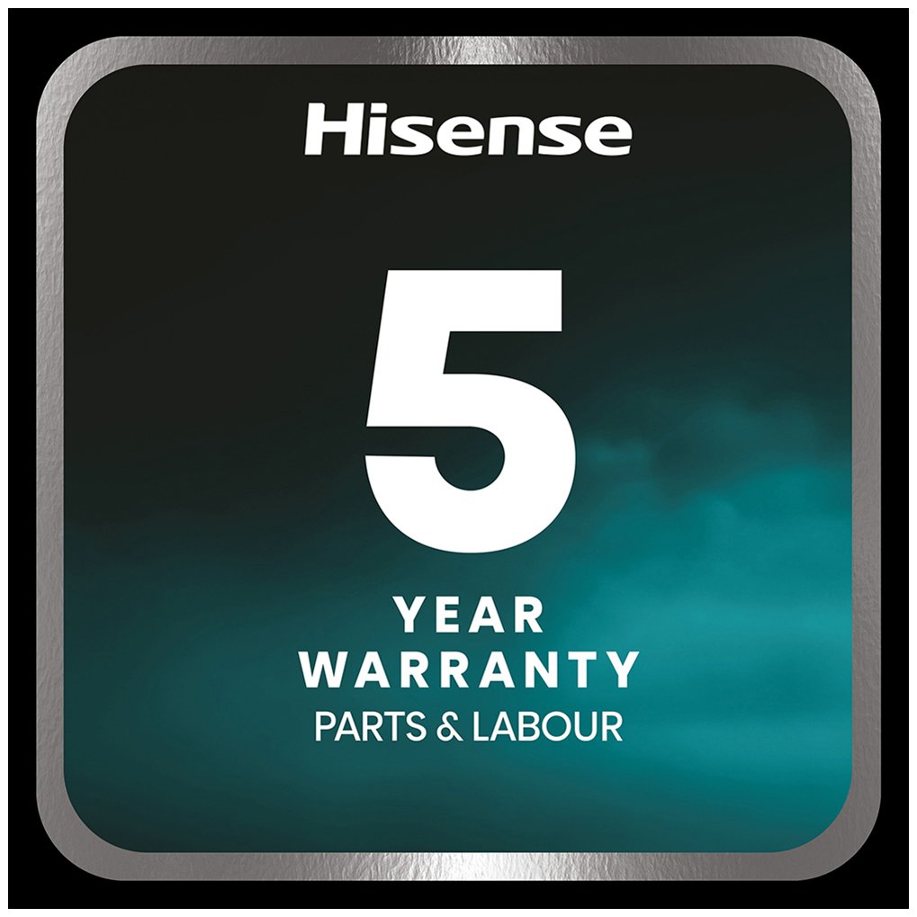Hisense RQ758N4SWSE American Fridge Freezer-Stainless Steel