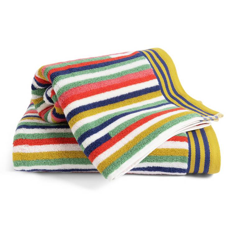 Habitat 60 Klee Stripe Towel Bale by Margo Selby - Multi
