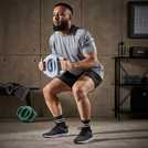 Pro Fitness 10kg 3-in-1 Kettlebell Dumbbell