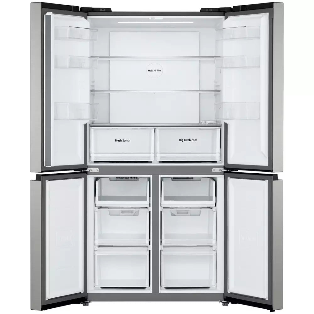 LG GMM41MSBEM American Fridge Freezer - Silver