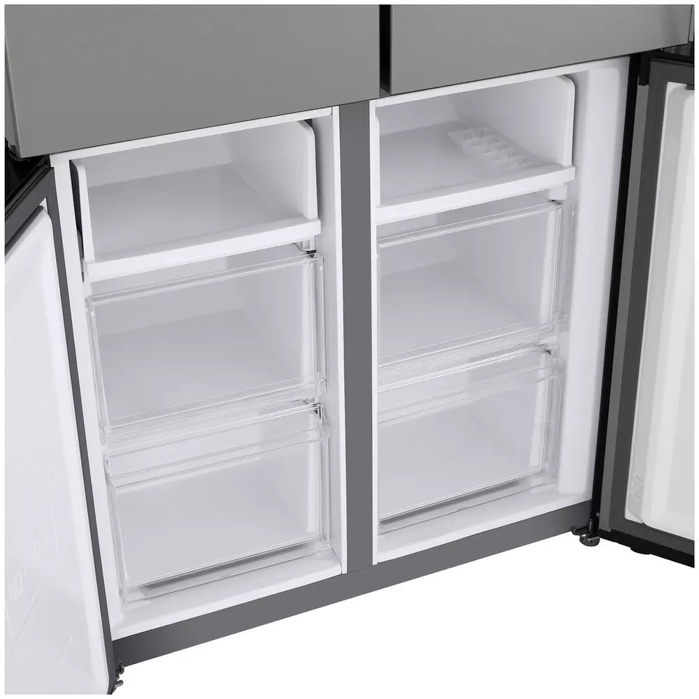 LG GMM41MSBEM American Fridge Freezer - Silver